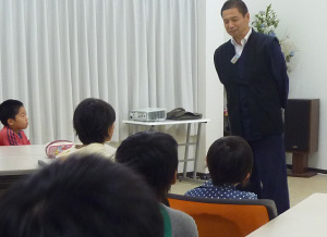 町田宗鳳先生「海外から見た日本の素晴らしさ＆成功者の共通点」授業風景写真