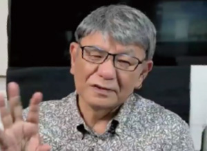 池間哲郎先生「⽇本はなぜアジアの国々から愛されるのか」授業風景写真